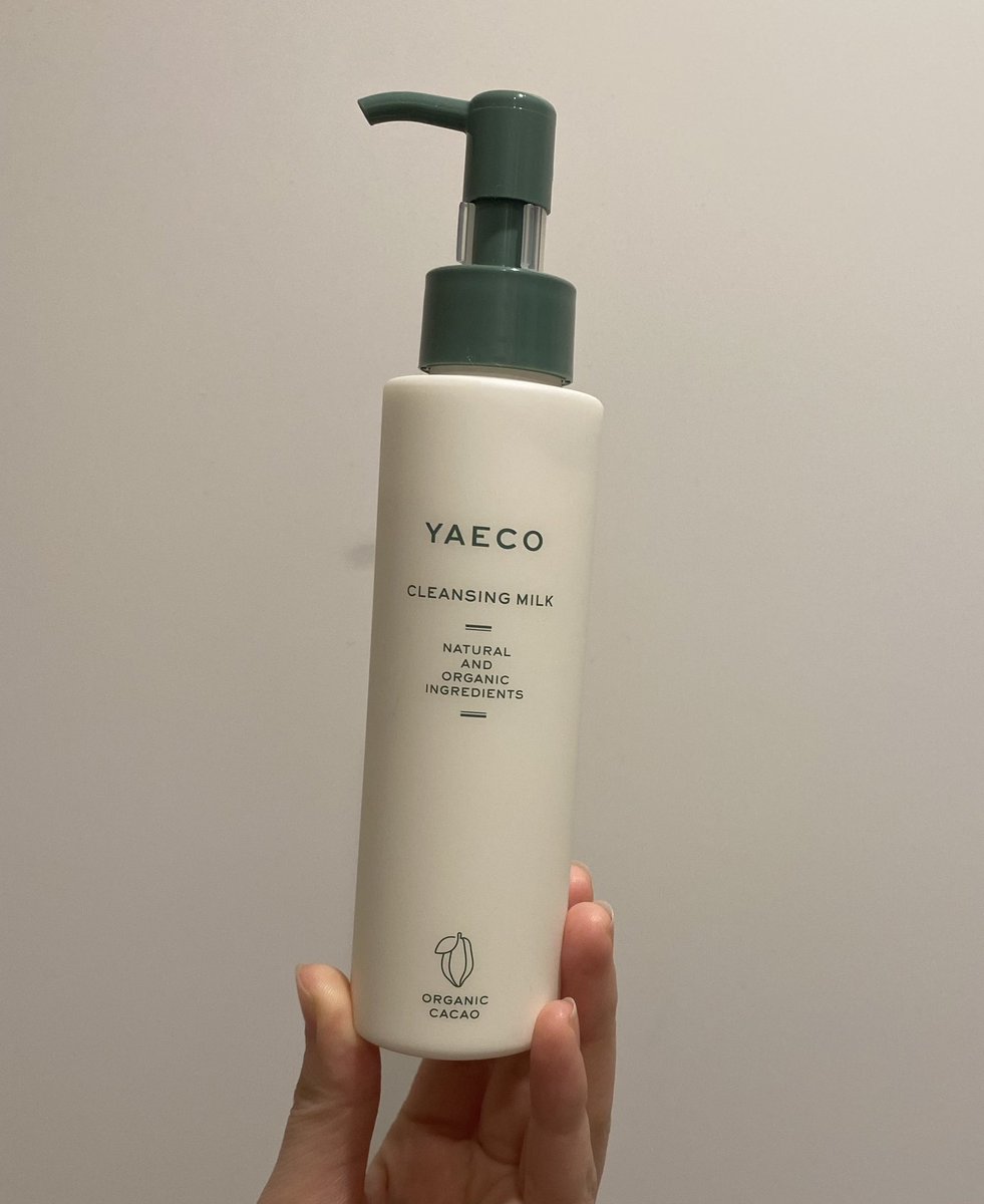 yyyu_rrri's tweet photo. YAECOのオーガニックカカオクレンジングミルク🧼
愛用中です★
特に乾燥肌の人に超オススメです★

#オーガニッククレンジングミルク
#YAECO https://t.co/Xd9b3RyoFp