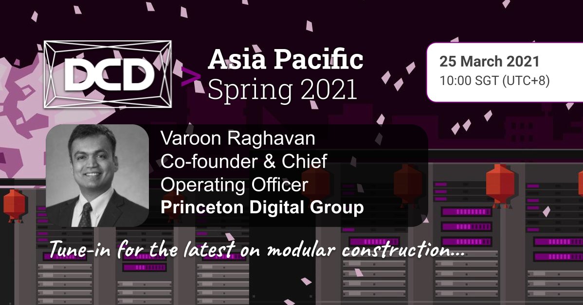 AJanulina's tweet image. Tune in Princeton Digital Group COO Varoon Raghavan shares his experience of the different #build requirements in the region, the big advantages of going #modular, and the key issues builders need to be aware of:ow.ly/IvKM102C4tX

#DCDAPAC #Datacenter #design #build