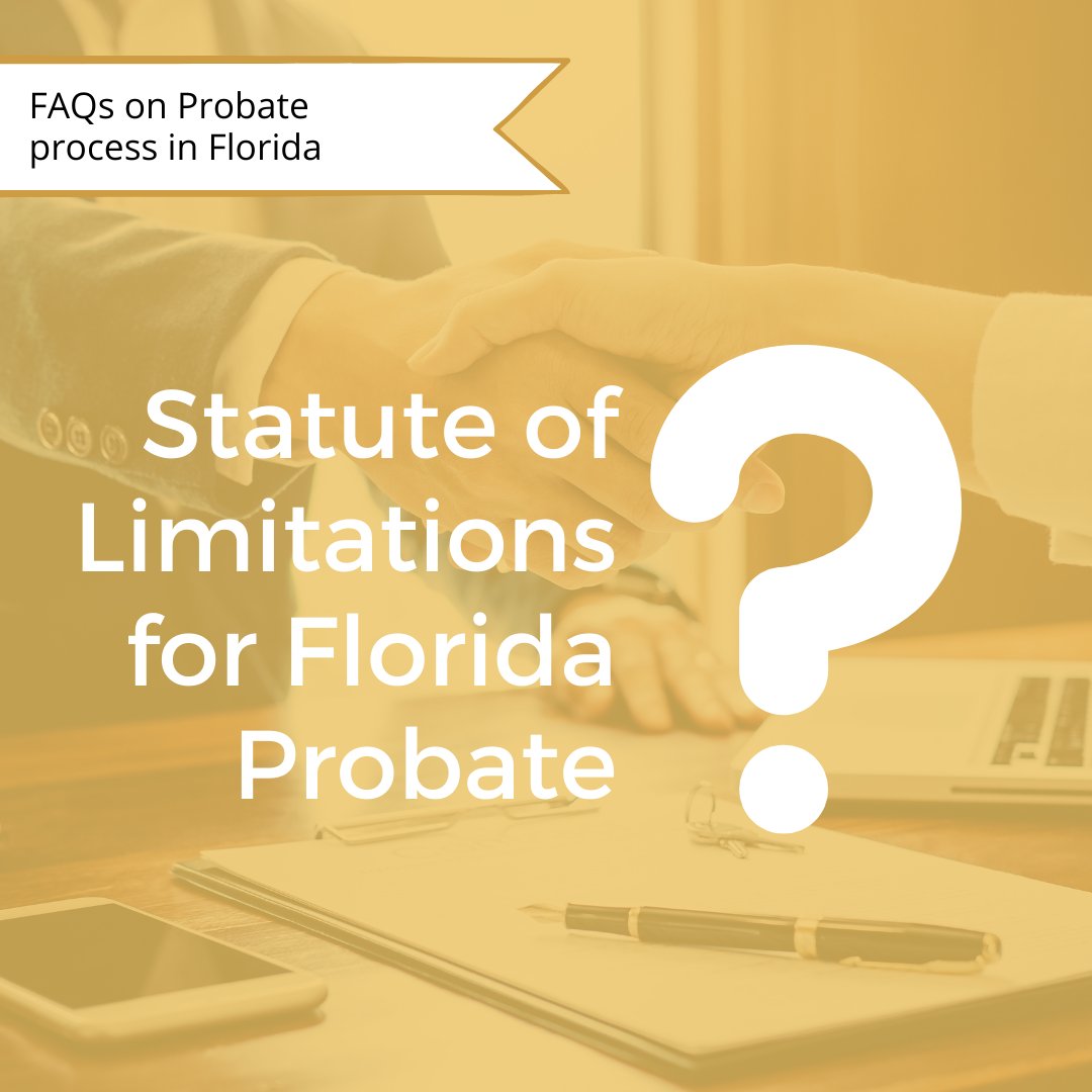 sewar_legal's tweet image. In general, the estate and the personal representative cannot be held liable for any claim that arises 2 years after the death of a Florida person. #faqs #probateassets #probate #probatelaw #floridalaw #clearwater #floridabar #sewarlegal #knowyourlaw