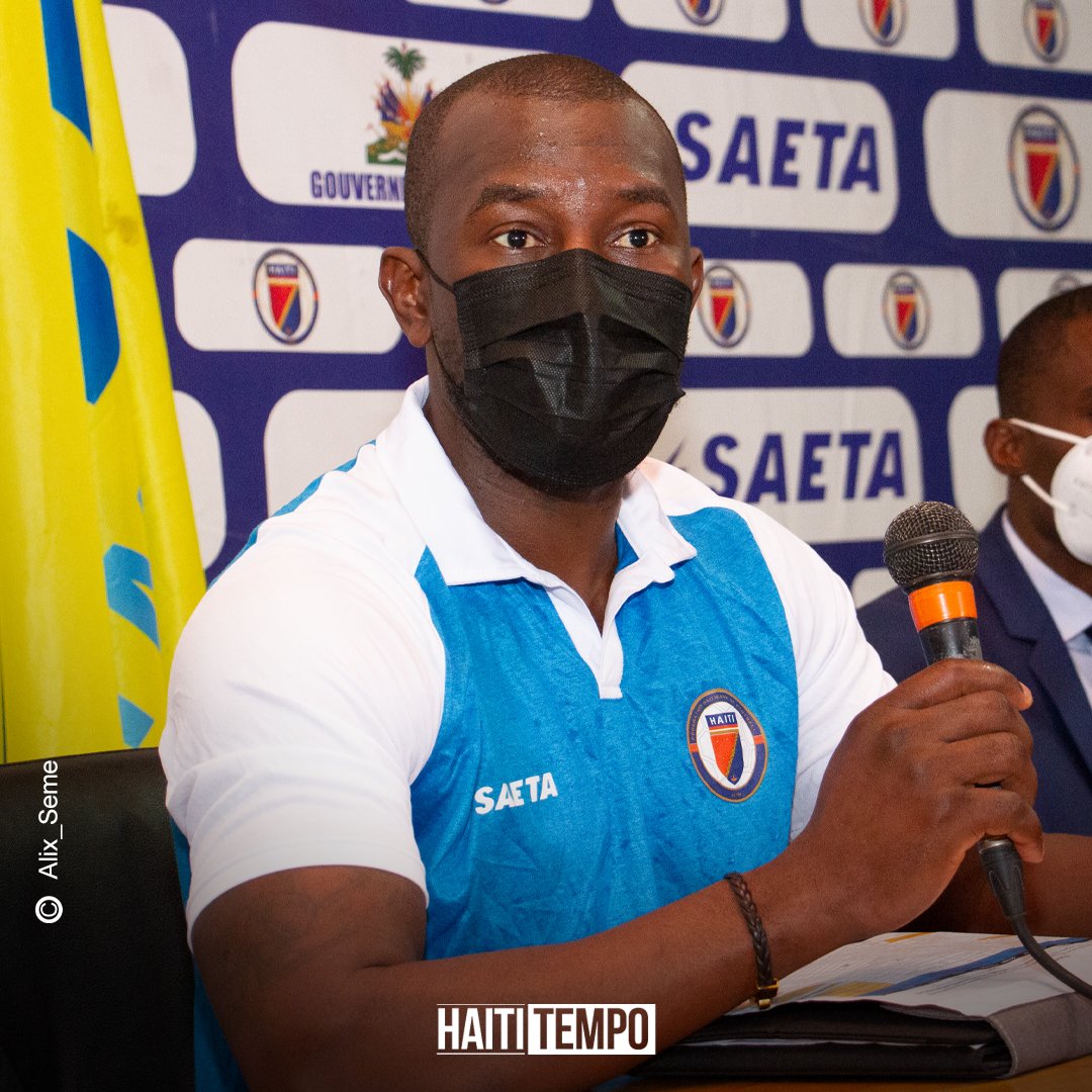 Caleb_Jephte's tweet photo. Le staff de Jean-Jacques Pierre à la tête de la sélection haïtienne sera composé de :

- Jean Claude Josaphat et Webens Prinsimé (assistants)
- Valentin Houdou (coach des gardiens)
- Olivier Guillier (préparateur physique)
- Ernst Baptiste (manager)
-Dieuseul Chalera dit Billy https://t.co/dX5Ef0XiYo