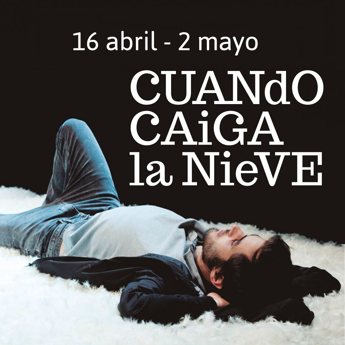 Tras girar por 11 provincias españolas, volvemos a Madrid, a la ciudad donde un día cualquiera se extravió una urna funeraria... #cuandocaigalanieve en <a href="/salacuartapared/">Sala Cuarta Pared</a> Quizá, el mejor momento para verla. 

Entradas: entradas.com/artist/cuando-…