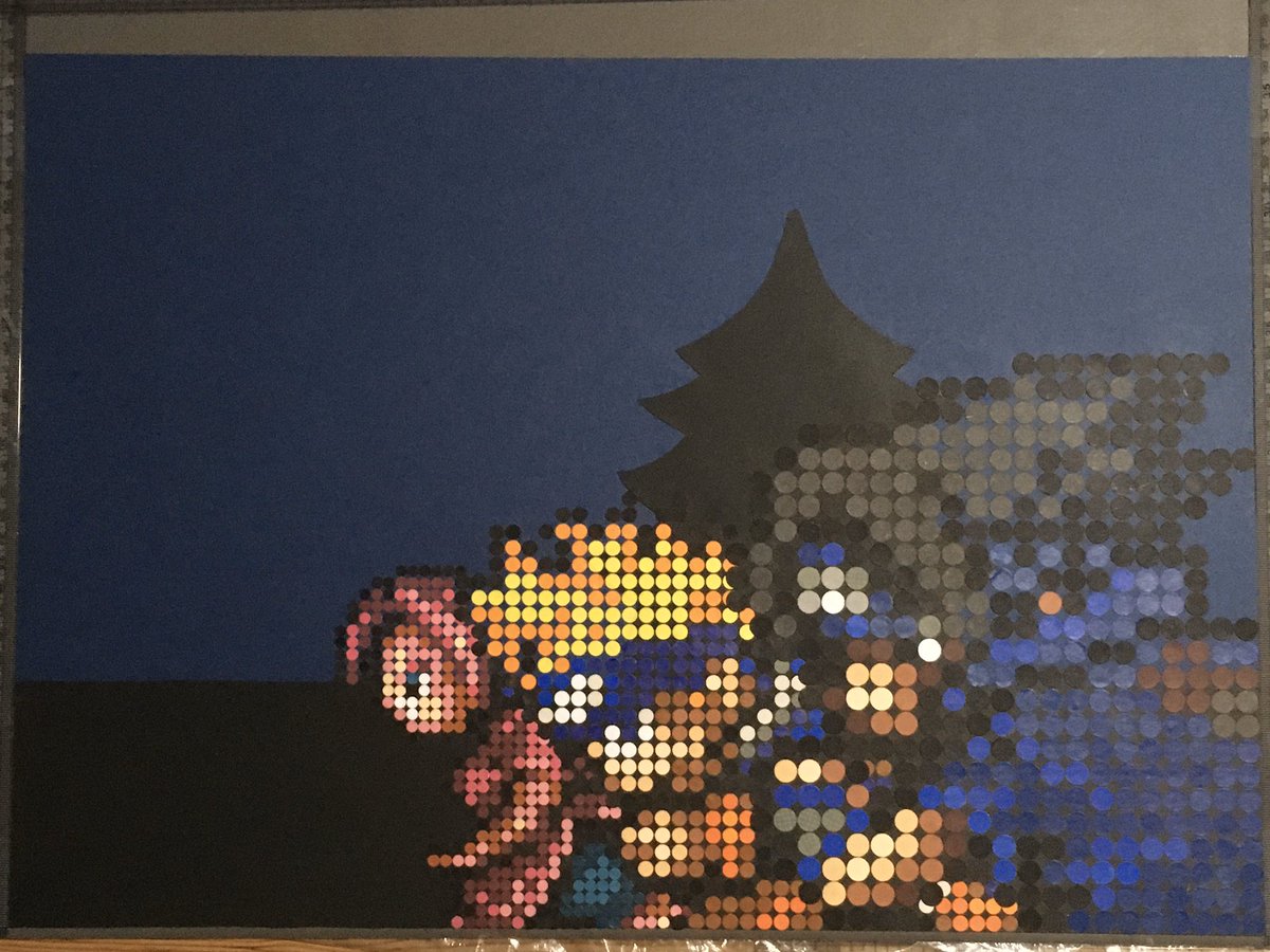 DotDecorANDmore's tweet photo. Next up, Kakashi Sensei and Team 7 is complete.  次はカカシ先生！#naruto #sasuke #sakura #team7 #dotdecor #holepunchart #holepunchartist https://t.co/RExt6x09jM