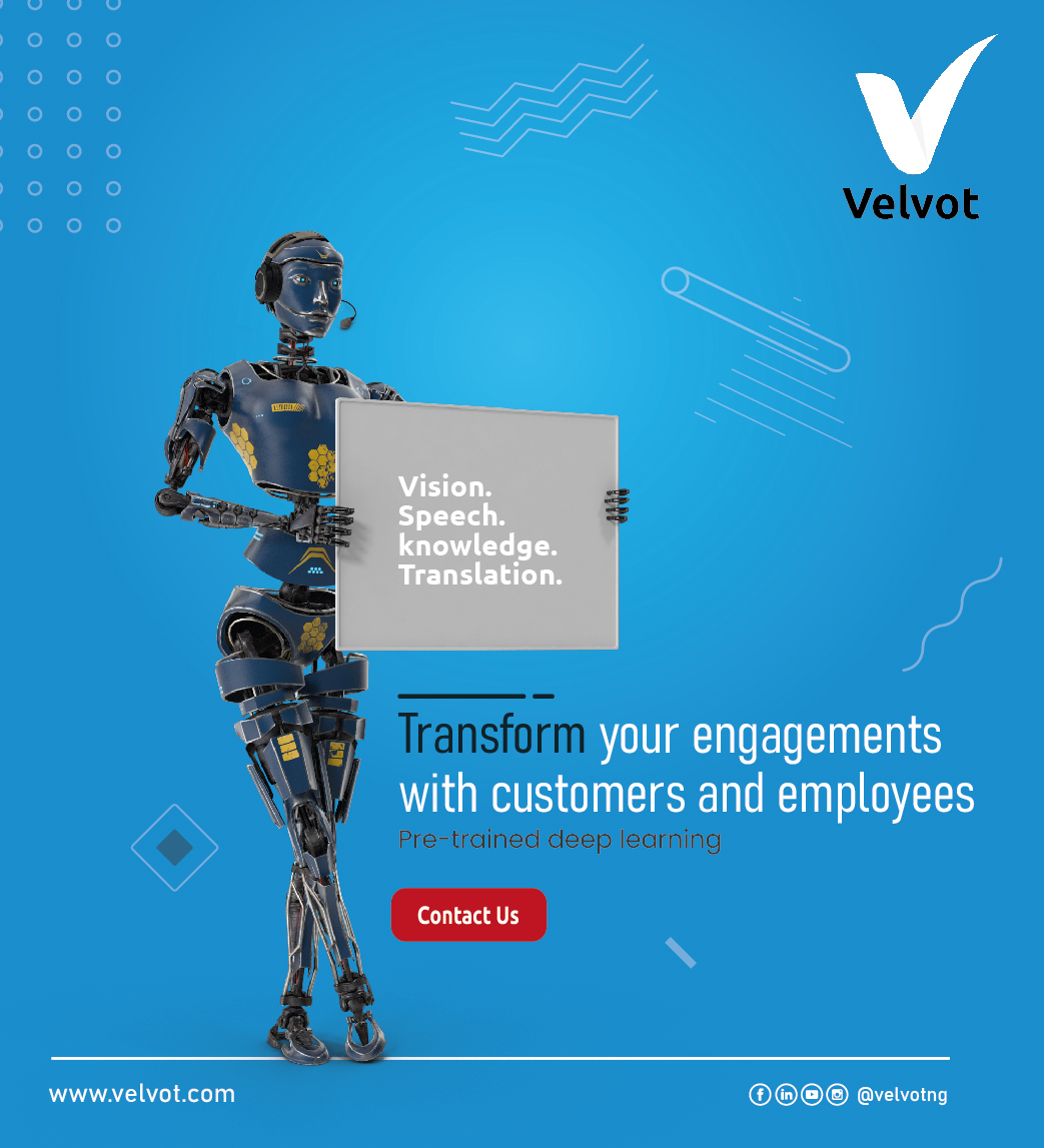Velvotdotcom's tweet photo. Statistics have proven that businesses can increase their hustle and leverage physics & tech with pre-trained deep learning cognitive capabilities AI
#MicrosofAzure #Velvotng #SaaS #problemsolving https://t.co/7KcTtfDlYN