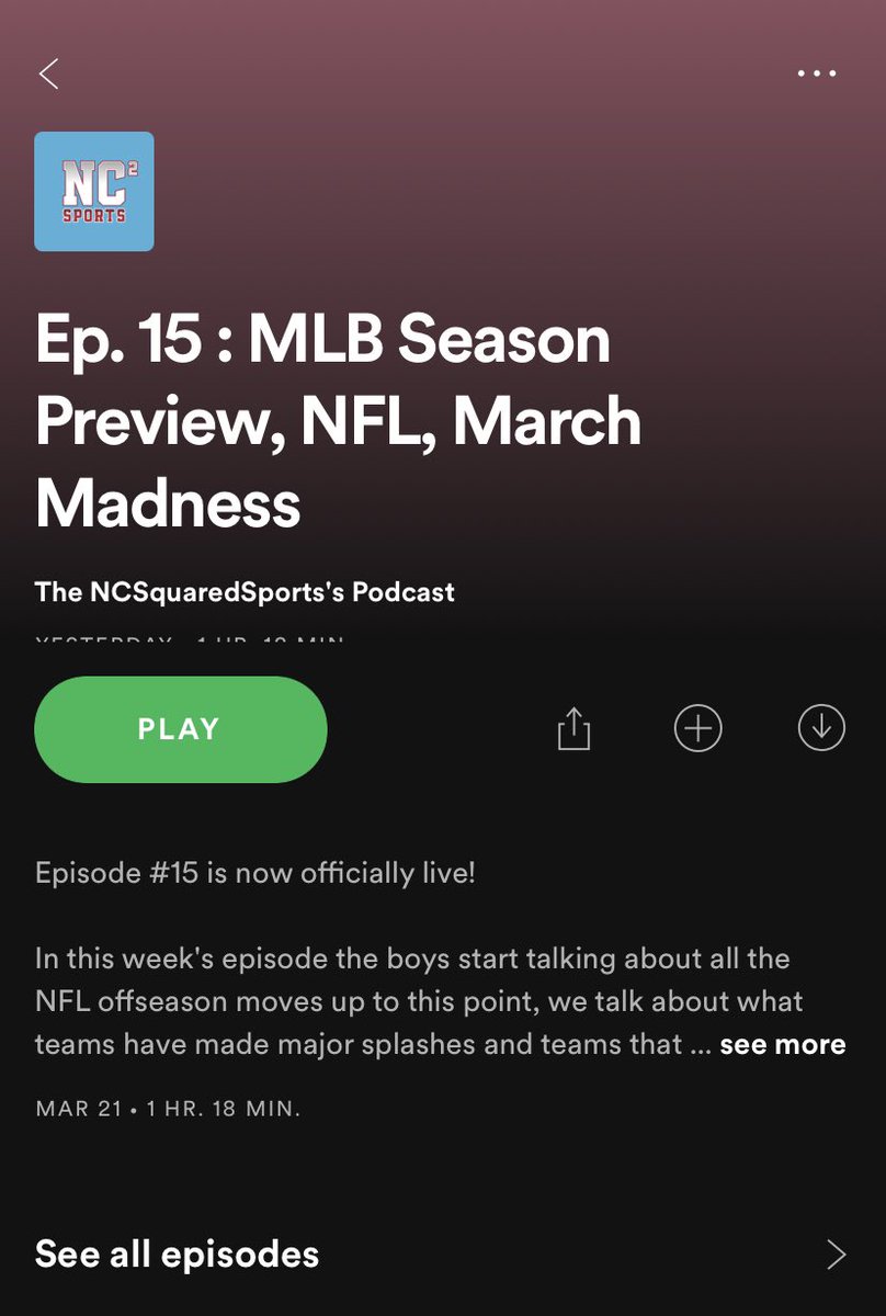 Episode #15 is officially live, check the link in our bio! 

#LinkInBio #podcast #PodcastRecommendations #Spotify #apple #mlb #baseball