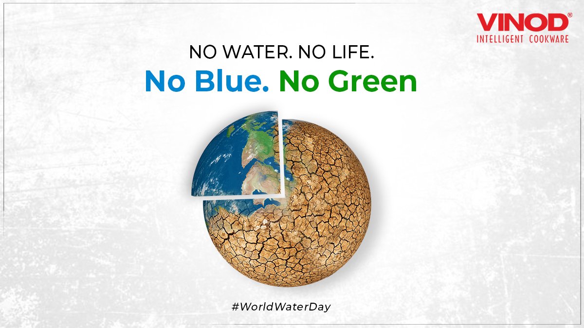 Vinod_Cookware's tweet photo. No Water. No Life. No Blue. No Green #WorldWaterDay

#savethefuture #climatechange #cleanocean #waterday #givecleanwaterforlife  #saveenvironment #changeyourbehavior https://t.co/xsEE0jeur6