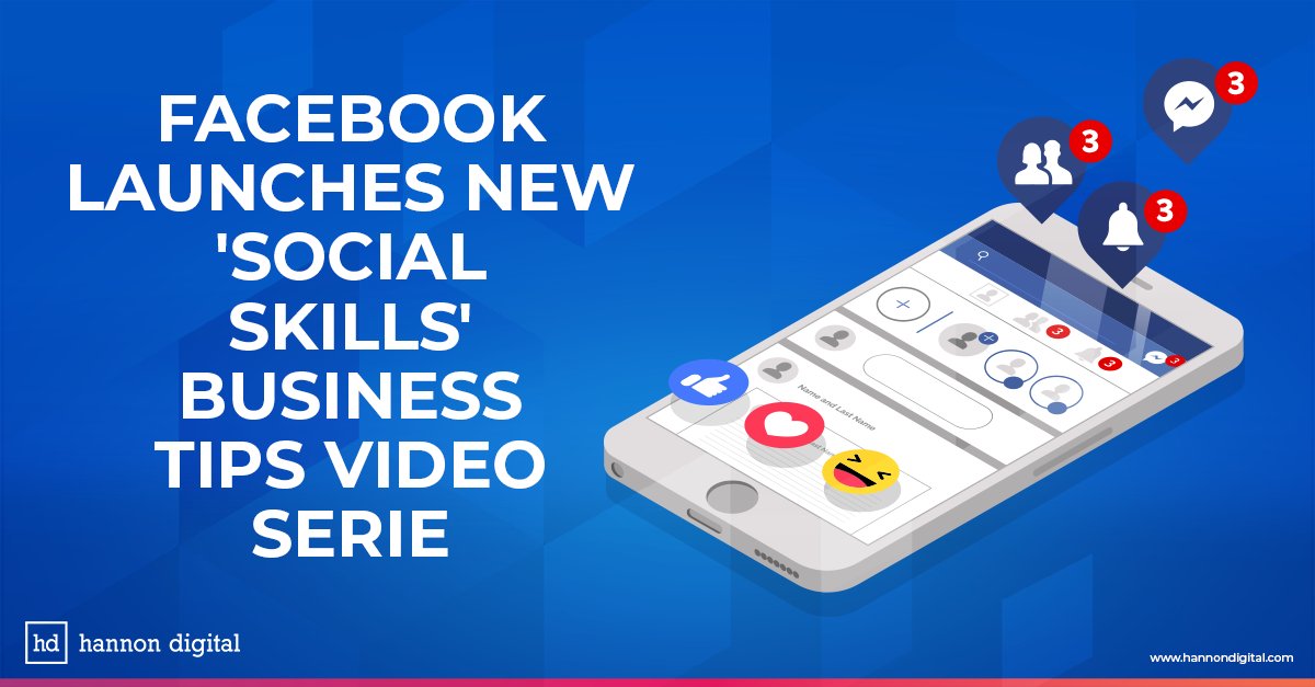 HannonDigital's tweet photo. As explained by Facebook, the new series will interview a range of social media experts, who've built their businesses on Facebook's platforms, who will each share their knowledge as to how to boost response, maximize engagement and build communities.

Source: Social Media Today https://t.co/WaoMfWPreC