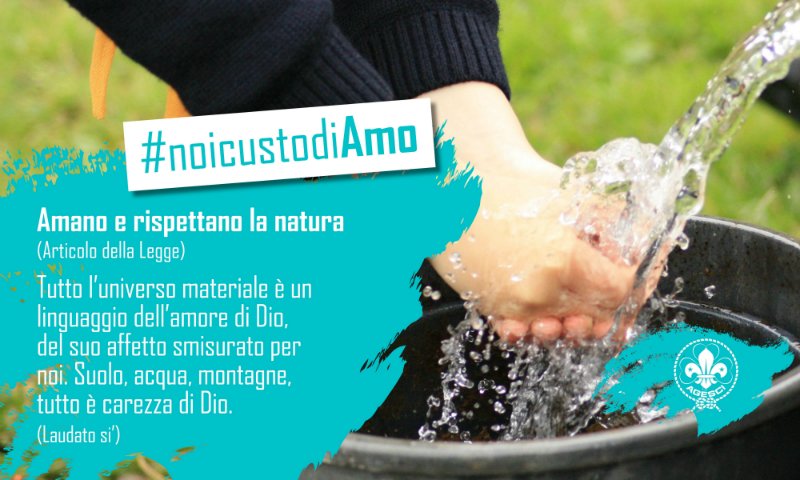 agesci's tweet photo. Oggi è la Giornata Mondiale dell'Acqua #WorldWaterDay. C'è un legame fondamentale che unisce la Legge scout, il Patto Associativo, i testi di Baden-Powell e l’Enciclica Laudato Si' di Papa Francesco. #noicustodiAmo
e questo sia sempre il nostro vivere concreto. https://t.co/I1PMf9hJap