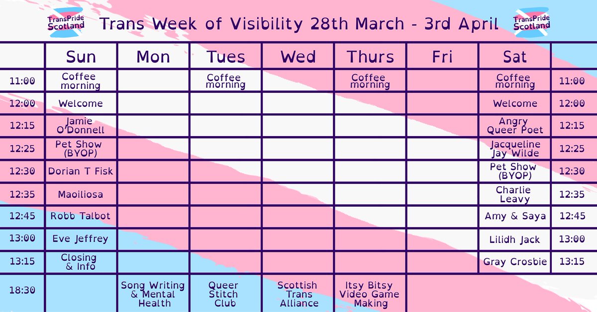 Trans Pride Scotland tweet media