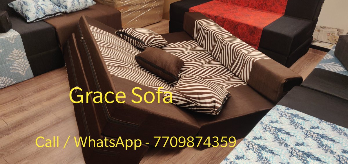 GraceSofas's tweet photo. Pls msg your Whtsap num for sofa pic
    
-Price Starts 4m 5999/- diff size of the sofa/bed
-2.5x6 ,3x6 ,4x6 ,5x6 ,6x6 - Sizes

#Mumbai #sofa #sofabed #sofacumbed #foldingsofabed #coverwashable

-Cover removable washable
- No Wood

https://t.co/AFcigRqLNx

https://t.co/0d3sr95bEp https://t.co/GermOqIbOT