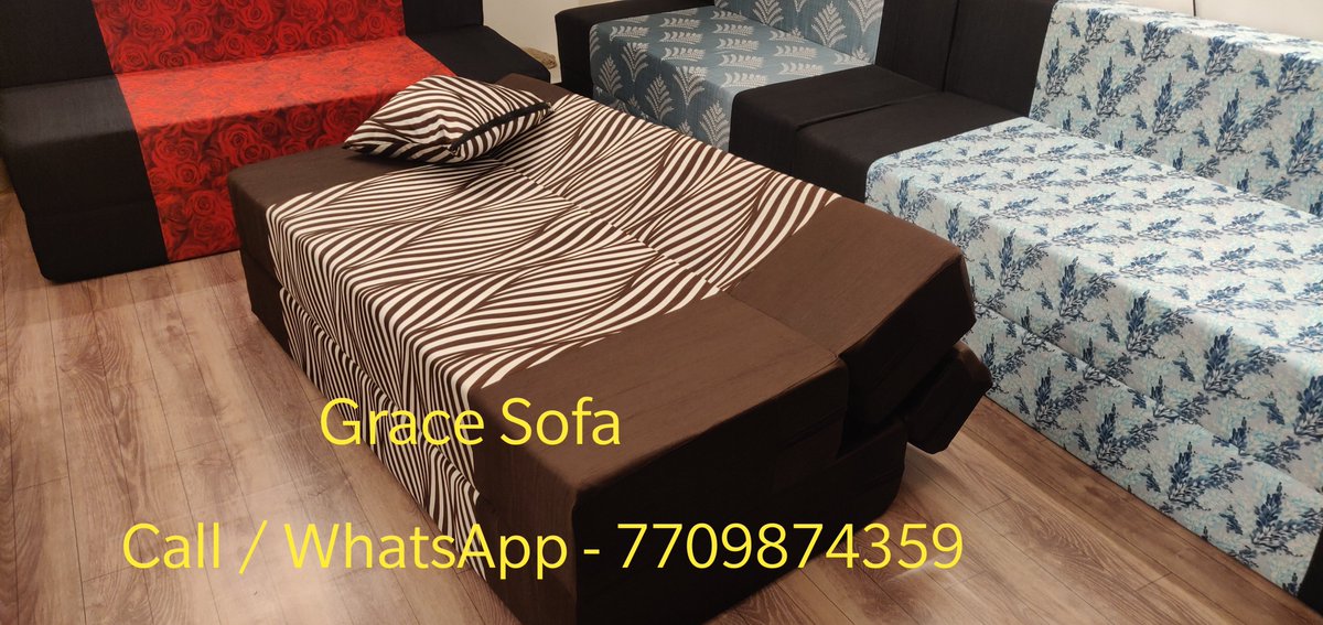 GraceSofas's tweet photo. Pls msg your Whtsap num for sofa pic
    
-Price Starts 4m 5999/- diff size of the sofa/bed
-2.5x6 ,3x6 ,4x6 ,5x6 ,6x6 - Sizes

#Mumbai #sofa #sofabed #sofacumbed #foldingsofabed #coverwashable

-Cover removable washable
- No Wood

https://t.co/AFcigRqLNx

https://t.co/0d3sr95bEp https://t.co/GermOqIbOT