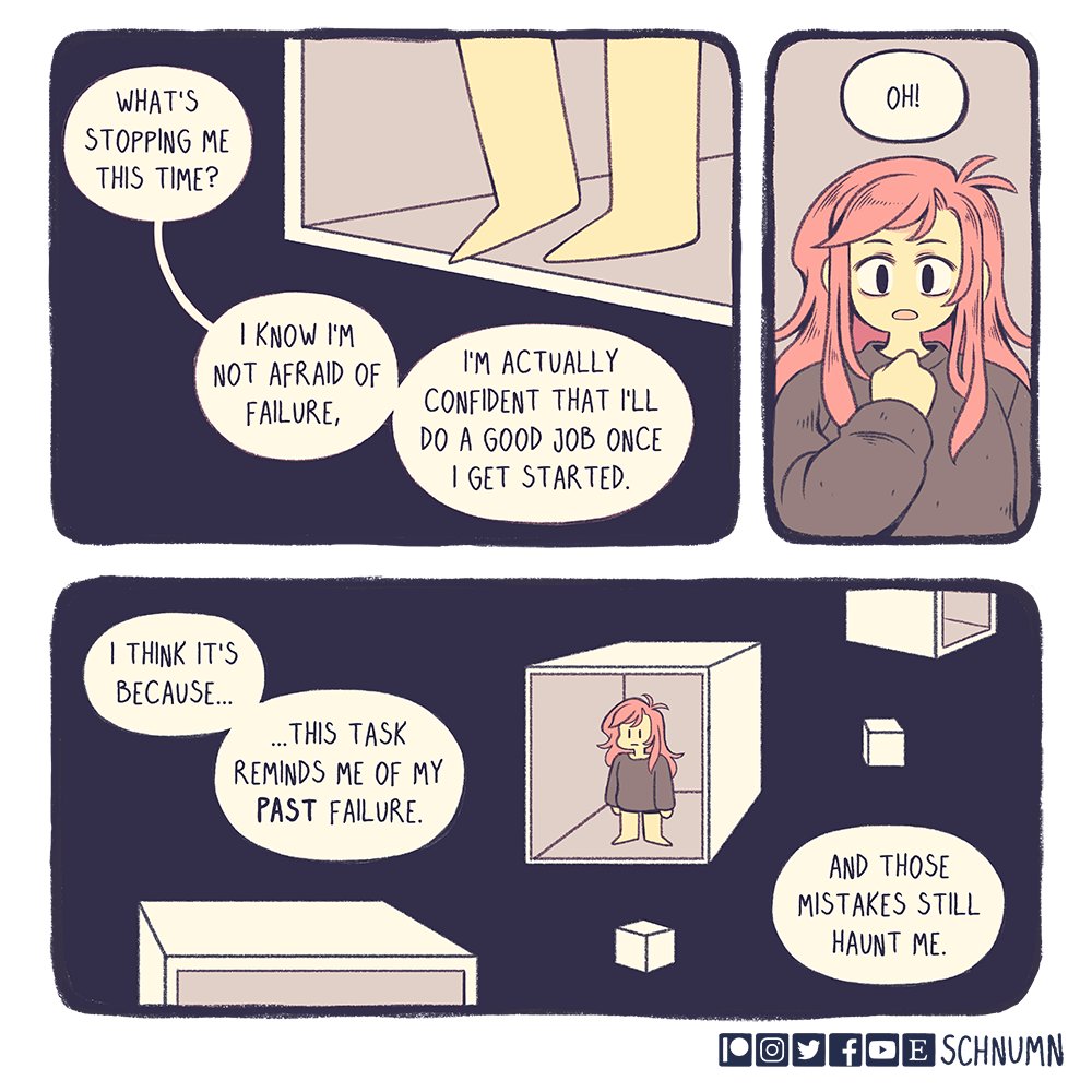 Schnumn's tweet image. A Sudden Realisation