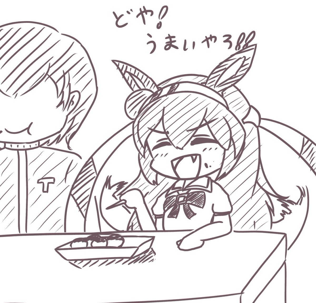 トレーナーが弁当を忘れたらウマ娘はどうするか。
#ウマ娘
#タマモクロス 