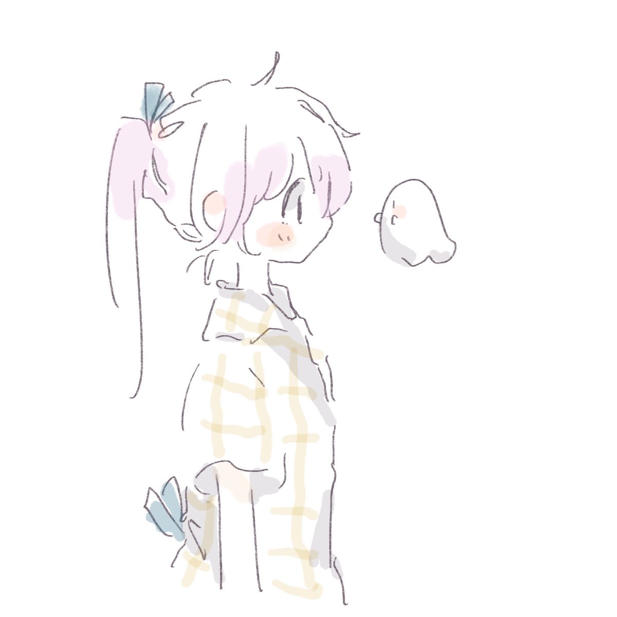「#横顔載せたらブァーって拡散されてフォローがいっぱい来るって聞いた 」|miikoのイラスト