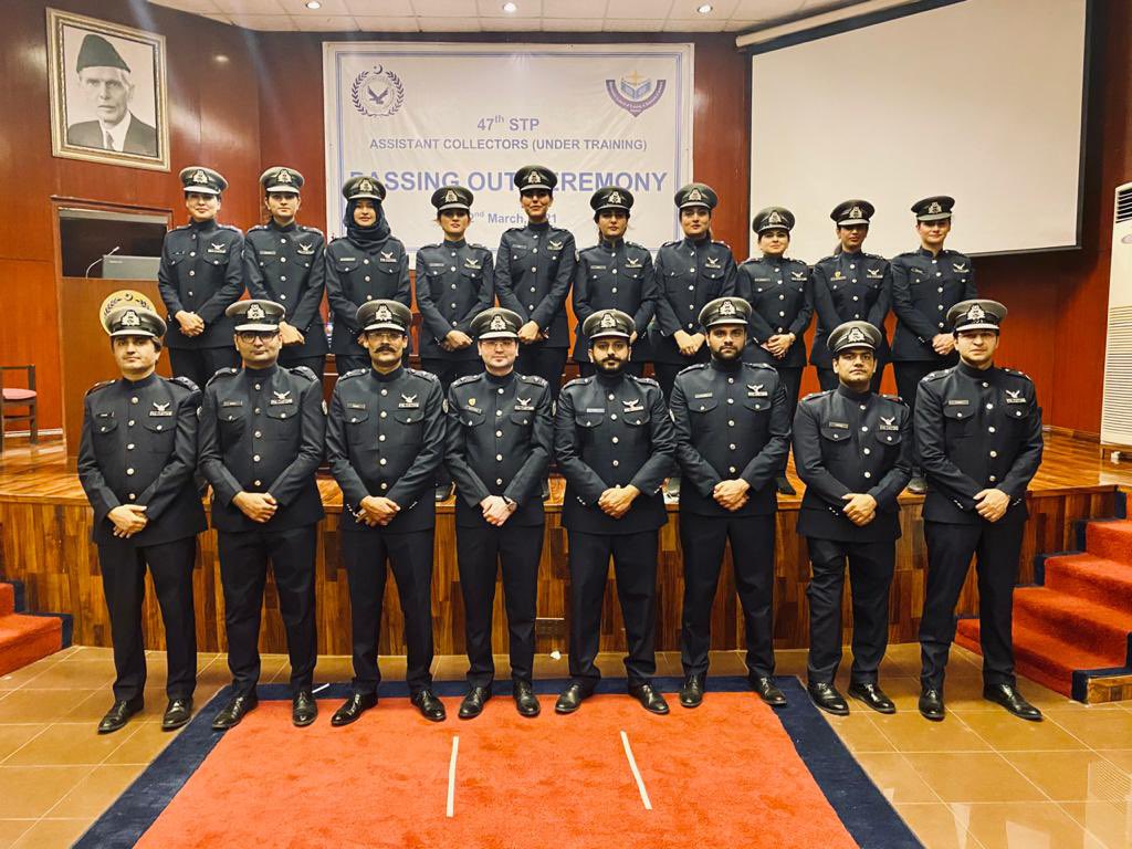 Passing out Ceremony
47th STP
Pakistan Customs Service
