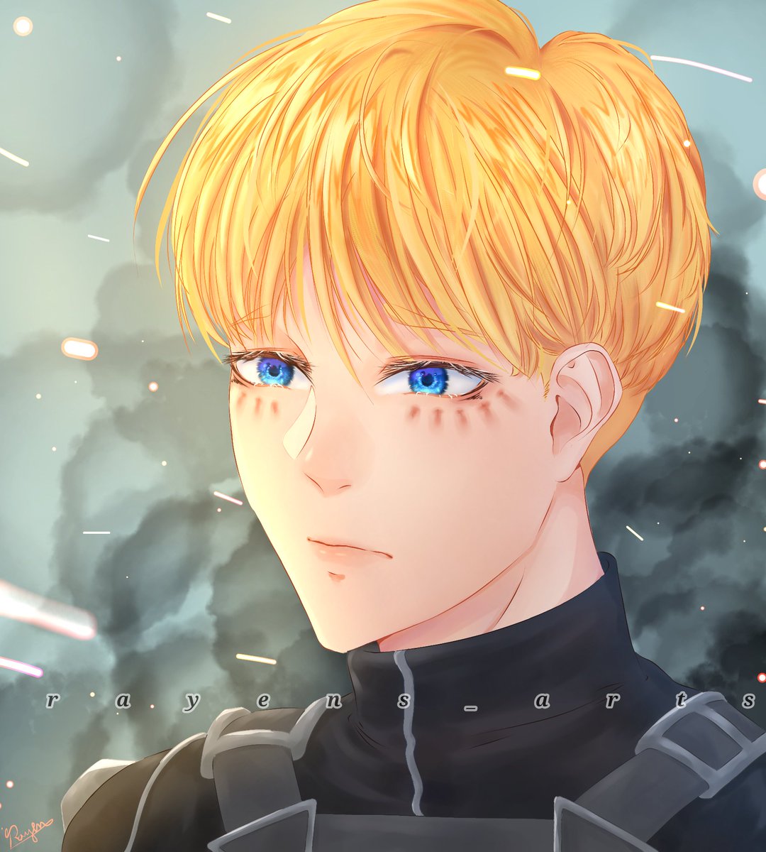 rayene_mireyn's tweet photo. Finally  finished my Armin Arlert fanart !!!ヾ(❀╹◡╹)ﾉﾞ✨✨I'm not perfectly satisfied with the result but well....life is not perfect~
(✿❛◡❛)
 #fan_art  #AttackonTitanFinalSeason #AttackOnTitan #arminarlert4season #animeboy #arminarlert  #drawing #animeart #fanartanime https://t.co/1lj423dUVD