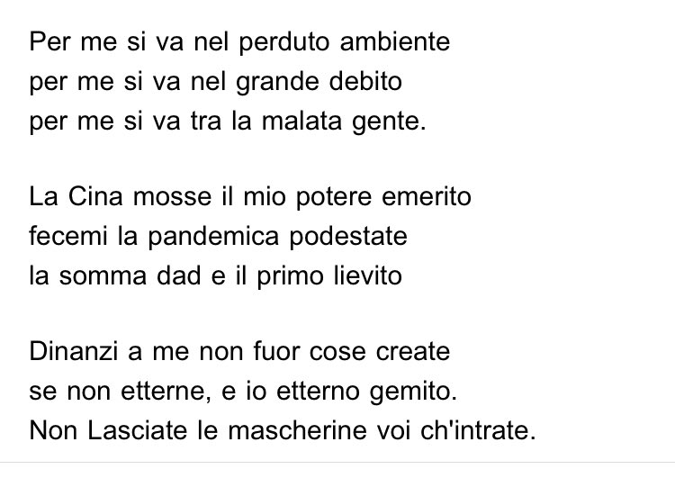 classe2m's tweet photo. Testo di LucaS #DanteSocial @MuseLIGURIA https://t.co/awHRWEbIzn