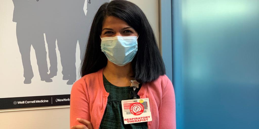 NYPAdvances's tweet photo. This #WomensHistoryMonth, we recognize Anisha Rathod, who began her career in 2006 as a volunteer at #NYPQueens (at the time New York Hospital Queens) and rose through the ranks as the current Interim Director of Respiratory Care. #Sheroes #NYPQWomenImpactingNow https://t.co/4vBNpA6SeB