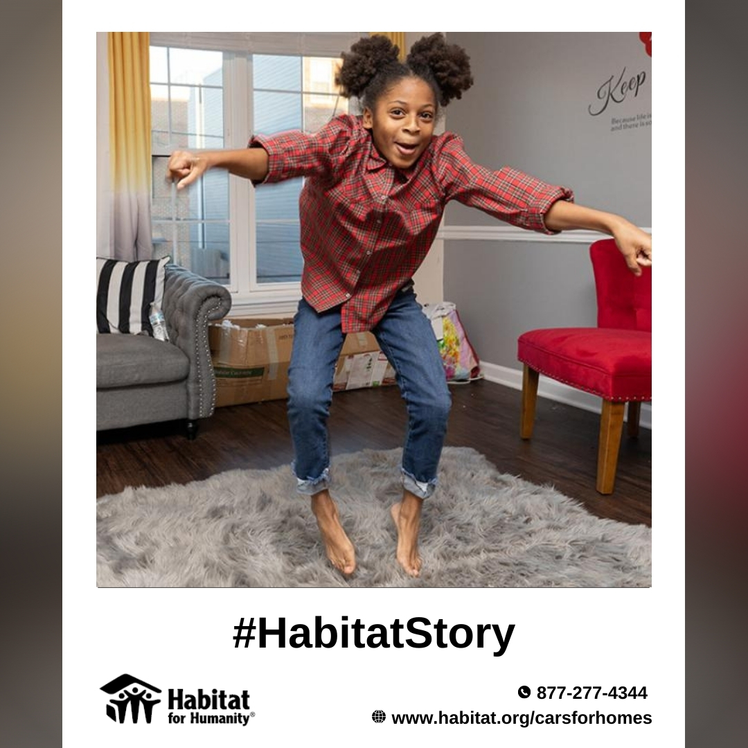 Jackson_Habitat's tweet photo. "It's a space to feel comfortable. To achieve more, faster. And it's space we can call our own." - Shawnee, Habitat Homeowner. Learn how your vehicle donations help support our work: https://t.co/IsSZ5w06hO https://t.co/h6n9ftkiUC
