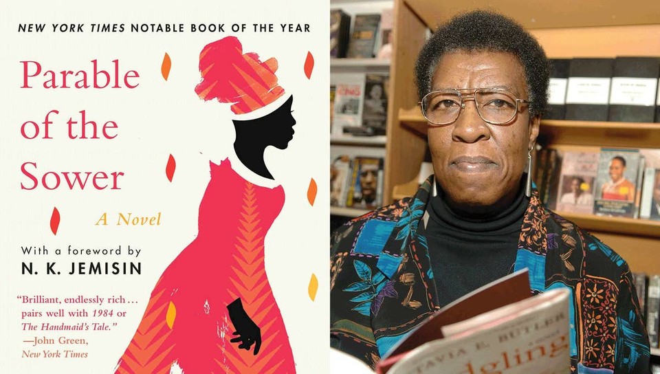 NAMICDen's tweet photo. Octavia E. Butler- (1947-2006), American science fiction author who was the first woman to receive a MacArthur Fellowship and has won multiple Hugo and Nebula awards. 
#WomensHistoryMonth #NAMICDen #OctaviaButler #spotlight https://t.co/fTCnZSG7gz