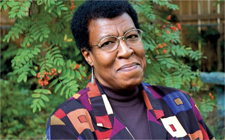 NAMICDen's tweet photo. Octavia E. Butler- (1947-2006), American science fiction author who was the first woman to receive a MacArthur Fellowship and has won multiple Hugo and Nebula awards. 
#WomensHistoryMonth #NAMICDen #OctaviaButler #spotlight https://t.co/fTCnZSG7gz