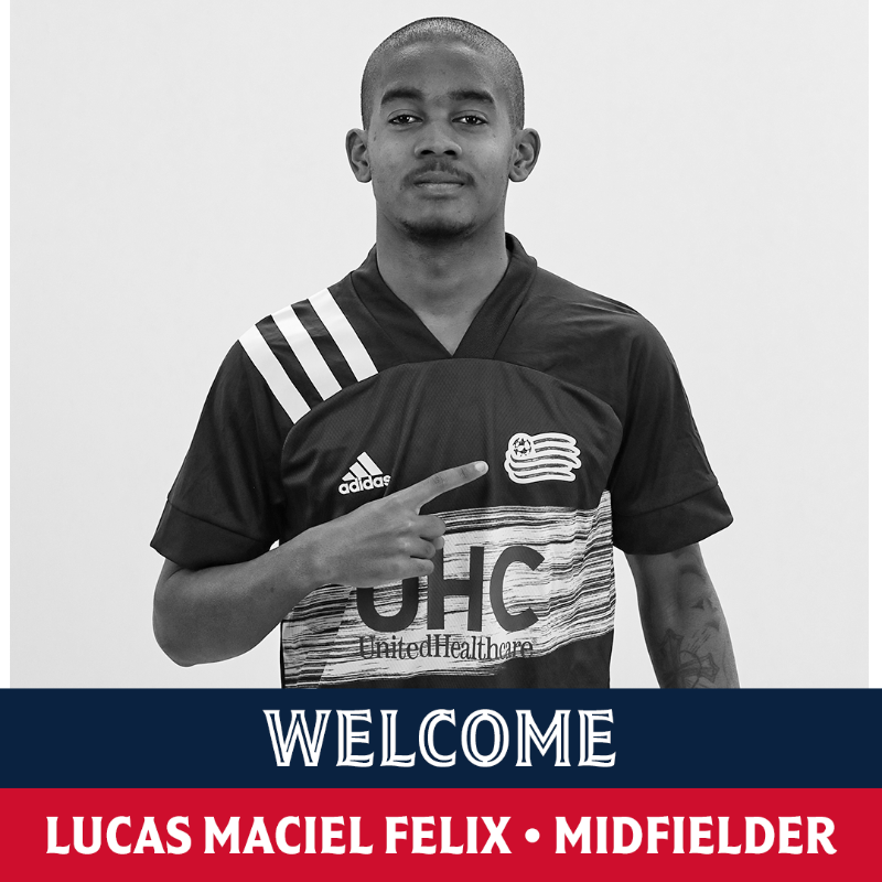 NERevolution's tweet photo. NEWS: @astrobell23 and @LucasMaciel00_ sign their first @MLS contracts with the #NERevs 🆙 from @NERevolution2 ✍️✍️