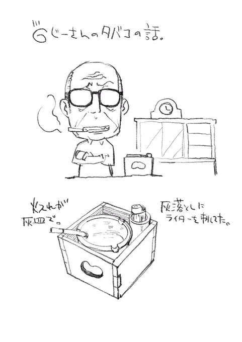 97まで元気だったうちのじーさんの話。家でわかばをパッカパカ吸ってたんだけど昔の煙草具使ってなと。ただ煙管の道具をまったく違う使い方だったぞって話。 