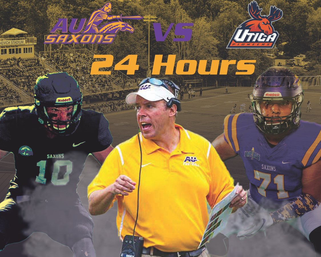 AUSaxonFootball's tweet image. The countdown to Kickoff is officially on! #Gosaxons #Thestandardrising
