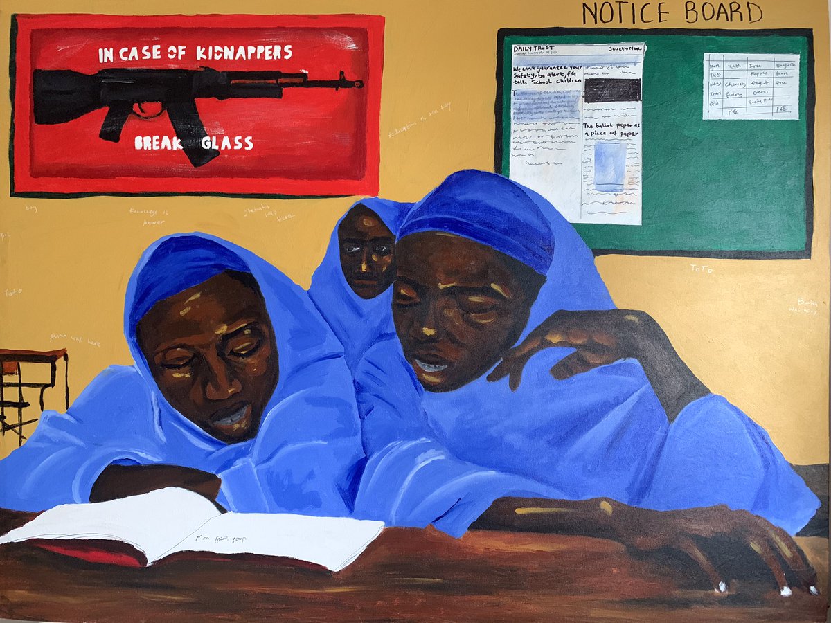 muetiyanosa's tweet photo. I am trying to use my art to address Nigerias political and economic issues. 

A retweet would go a long way. 🙏🏾 https://t.co/Z1thUsLE26