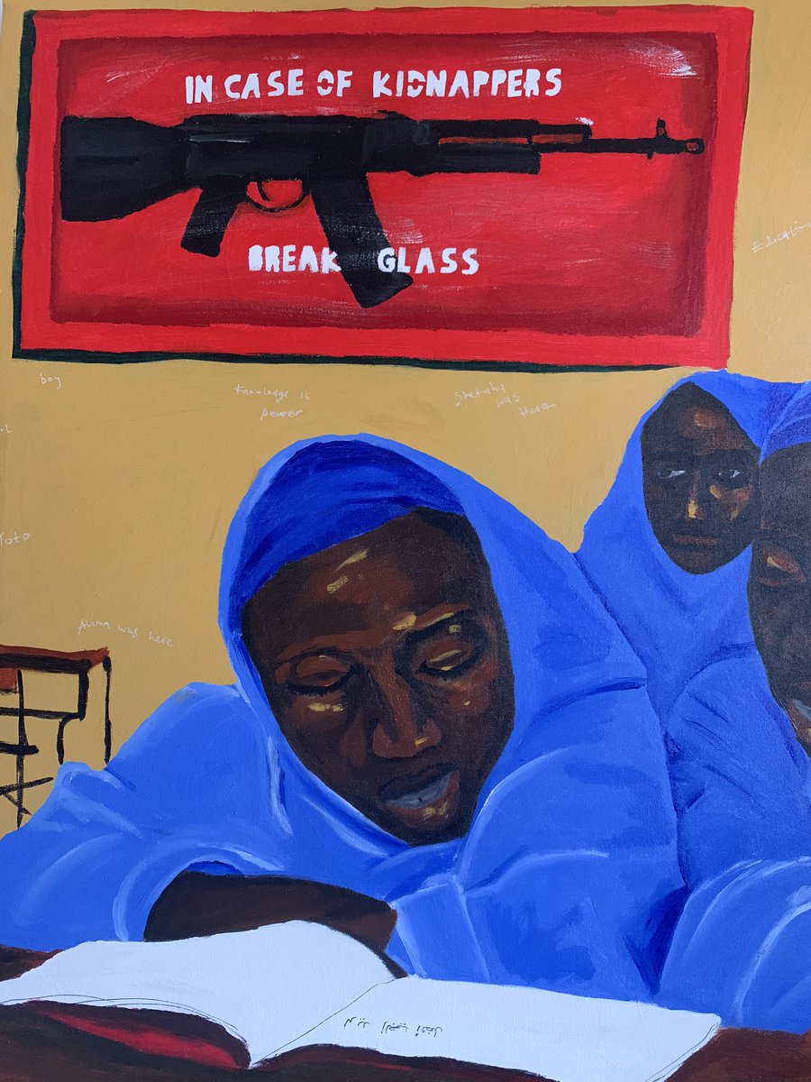 muetiyanosa's tweet photo. I am trying to use my art to address Nigerias political and economic issues. 

A retweet would go a long way. 🙏🏾 https://t.co/Z1thUsLE26