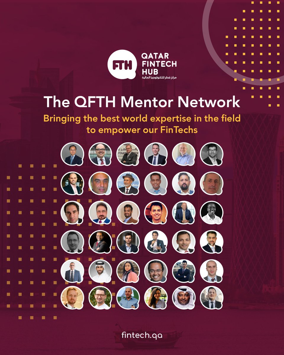 fintechqa's tweet photo. We are proud of our extended mentors network that creates opportunities for our members to grow and to develop technologies that propel the Qatar National Vision 2030.
#qatar #qatarfintech #qfth #fintechtrends #fintechstartup #finance #mentors https://t.co/JMJifnSLmL