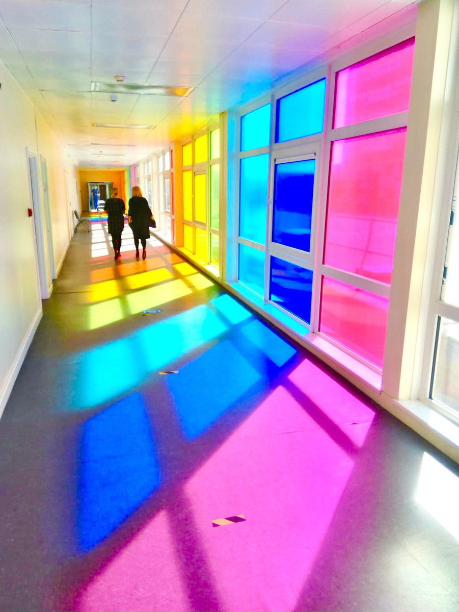 GlazingFilms's tweet photo. Haven’t tweeted for a while, but just had to share these amazing photos of the vinyl installation job we’ve just completed at #universityhospitalofnorthtees https://t.co/QZCoPyfNFa