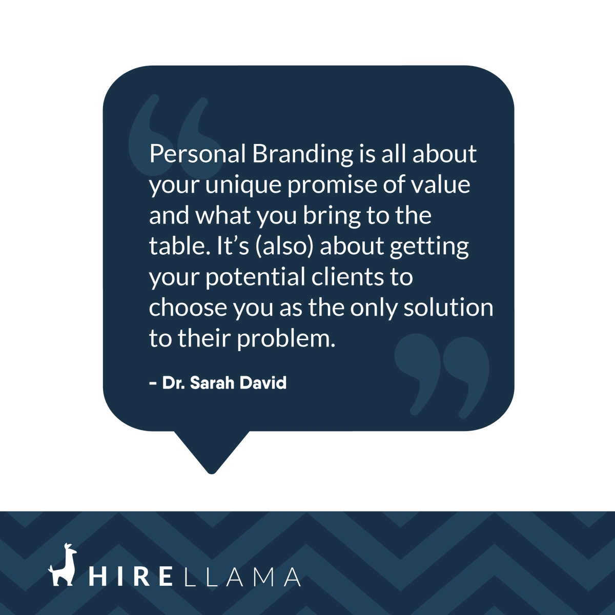 hirellama's tweet photo. Some people still think of businesses when they hear “brand”, however an individual’s brand is just as important – no matter what stage of life you’re in. 

 #quoteoftheday #remote #RemoteWork #mondayquote #personalbranding #womenintech #latinasintech https://t.co/5Ltrj7ZKYt