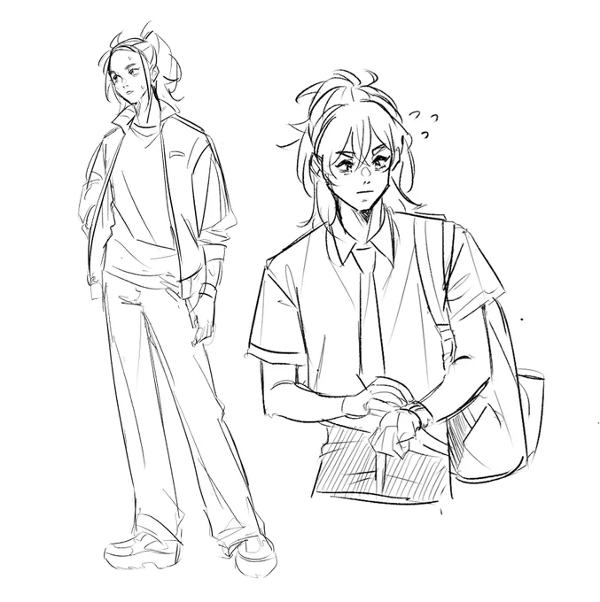 kh school au where riku is the pretty, popular top student who everyone has a crush on ;) 