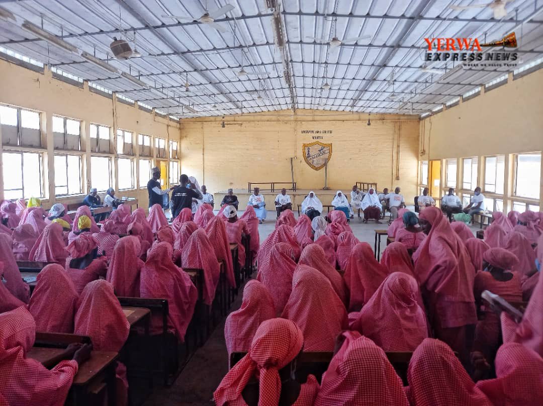 YerwaExpress's tweet photo. Government Girls College students celebrating International Adolescent Health Week in Maiduguri Borno State.

@CIFFchild 
@GCCNigeria 
@KGISAfrica 
@IAHW2021 
@UNICEF 

https://t.co/3QSrxsCcRT https://t.co/PWb7qnwWLr
