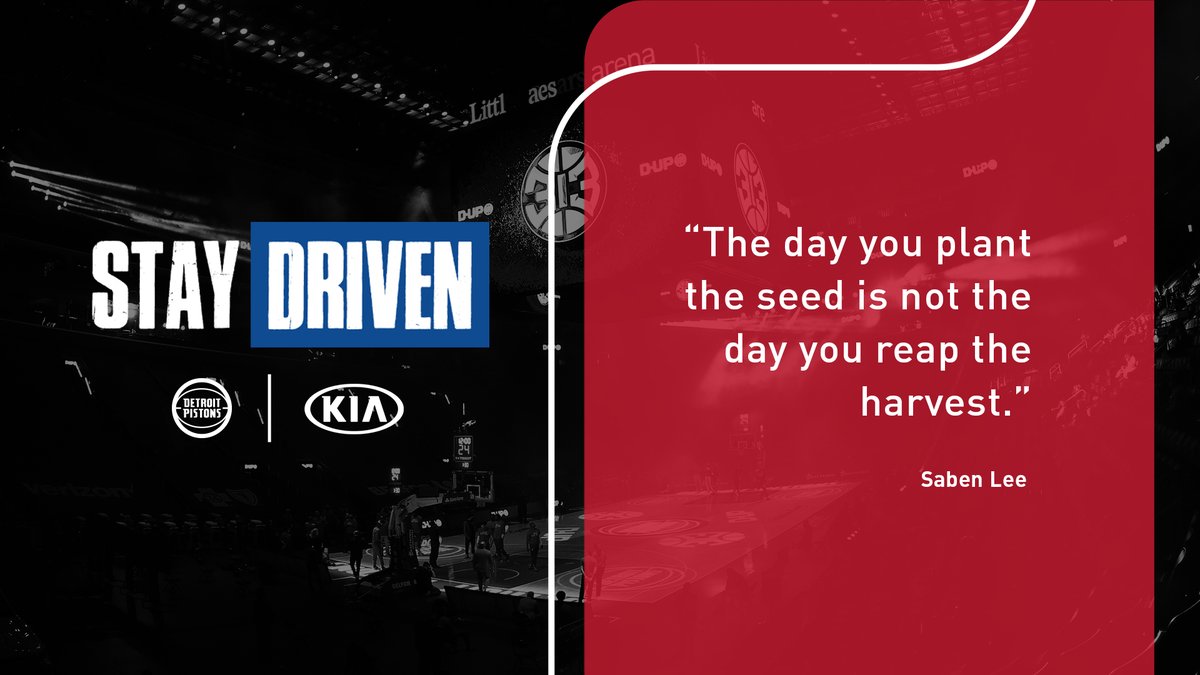 DetroitPistons's tweet photo. Quick reminder🗣️

#MotivationMonday x @KIA | #StayDriven https://t.co/a9eIHfL28l