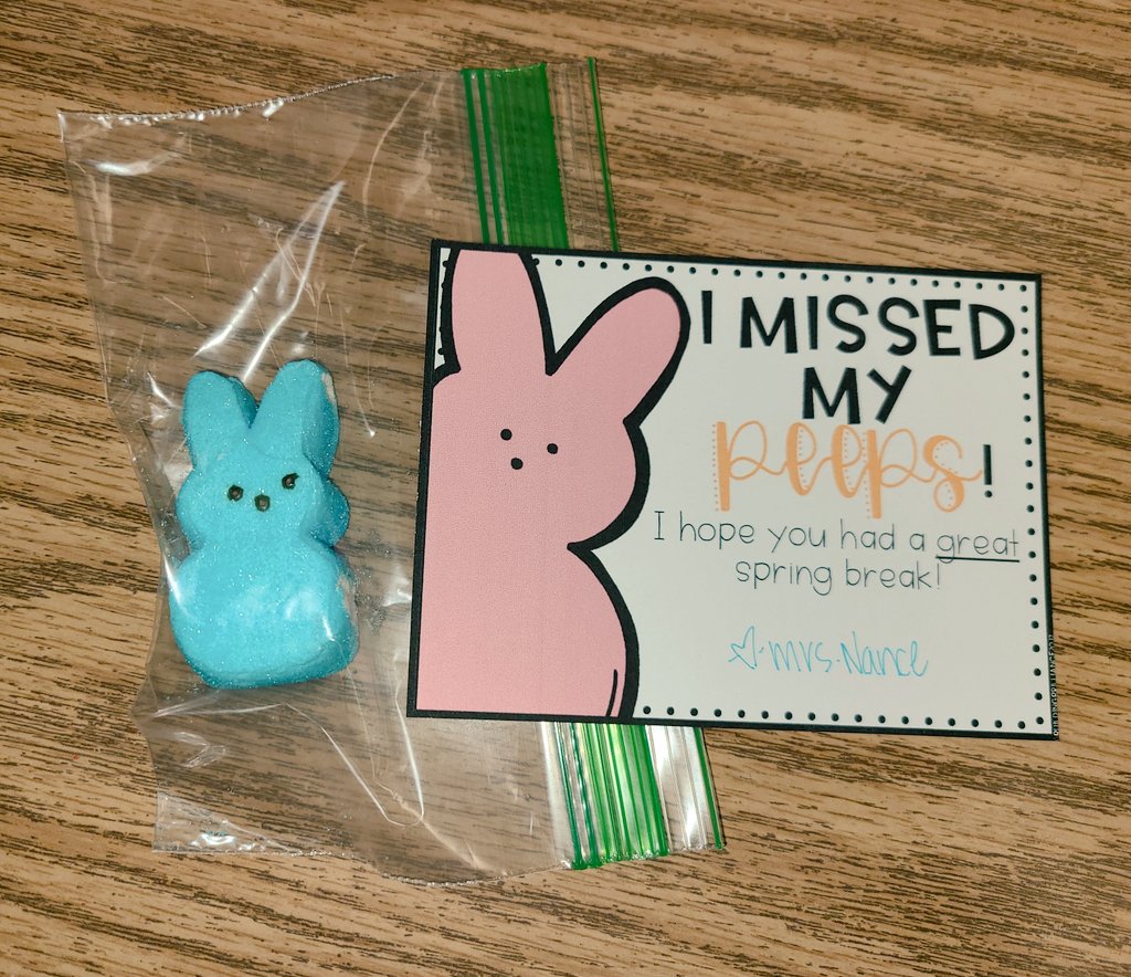 MrsCoachNance's tweet photo. A sweet treat for some sweet peeps! 🙂 #welcomeback #wecameback #itwasonlyaweek #missedmypeeps #iteachk https://t.co/RIKBl3qvbR