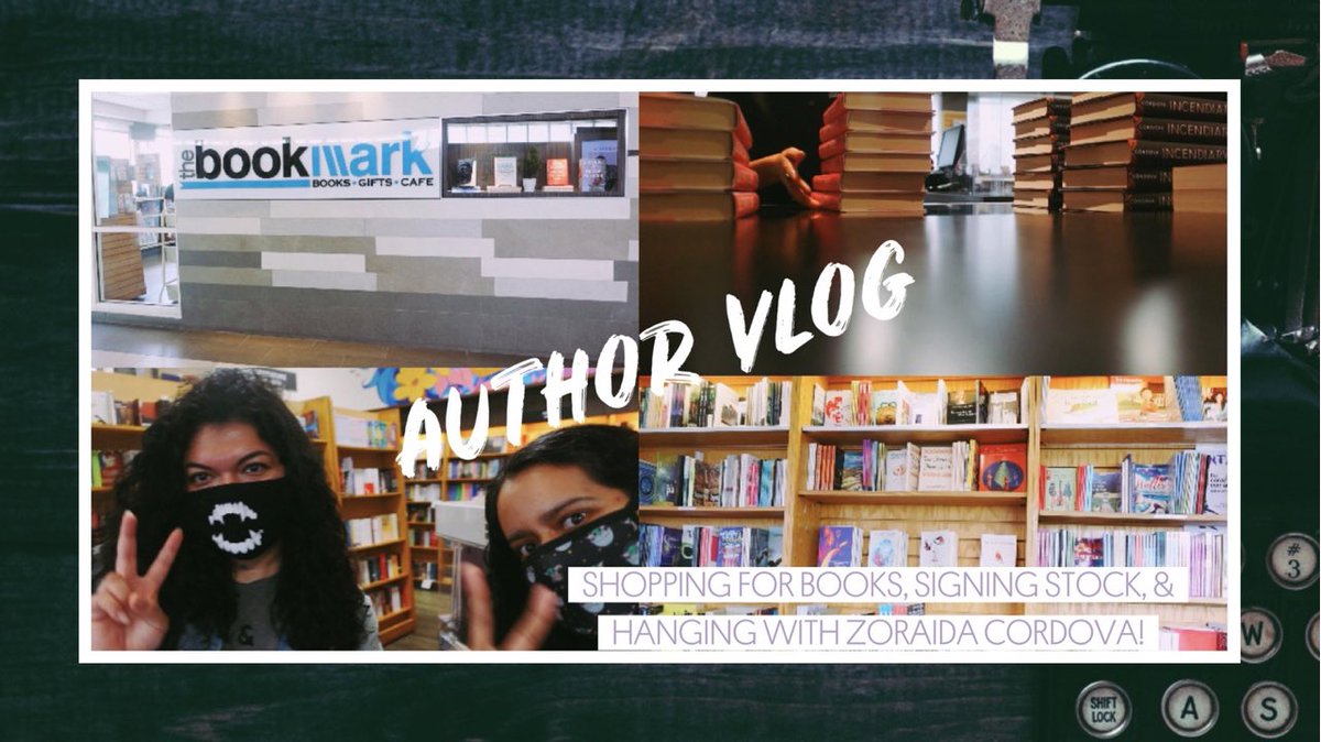 Amparo Ortiz ✨ (@amparo_ortiz) on Twitter photo ✨HAPPY MONDAY✨
Today I’m taking you to my local indie bookstore, <a href="/TheBookmarkPR/">The Bookmark</a>, to shop, sign some stock, and hang out with @zlikeinzorro!! #authorlife #authortube
Link here ✨ youtu.be/eClEKjF6xiM ✨HAPPY MONDAY✨
Today I’m taking you to my local indie bookstore, <a href="/TheBookmarkPR/">The Bookmark</a>, to shop, sign some stock, and hang out with @zlikeinzorro!! #authorlife #authortube
Link here ✨ youtu.be/eClEKjF6xiM