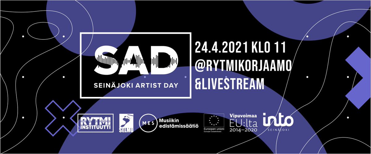 Tulossa ajankohtaista asiaa! Lisätietoja: rytmi-instituutti.fi #seinäjokiartistday