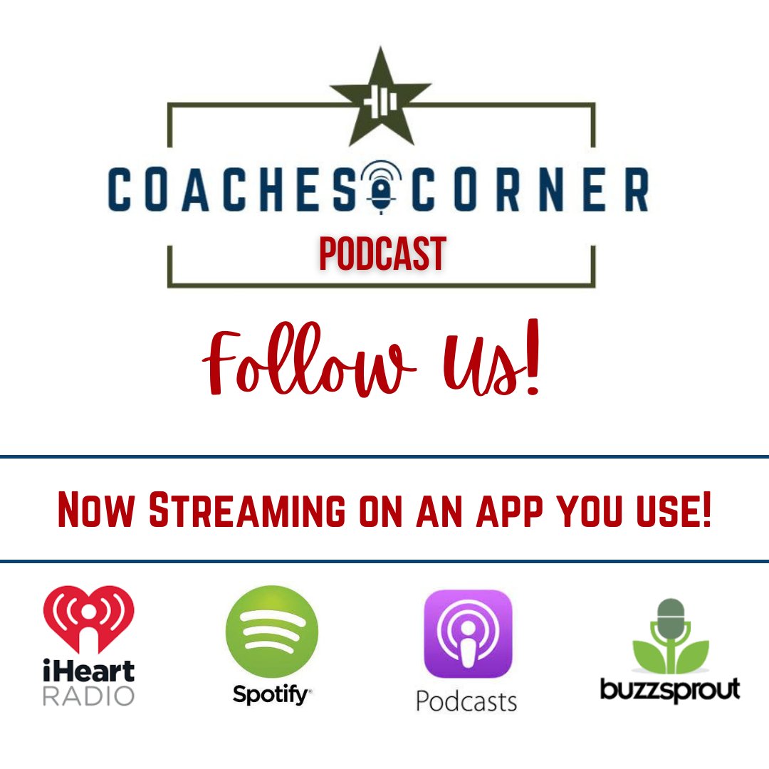 Our weekly #veterans forward #podcasts The Coaches Corner ia now streaming! Take the #MondayMotivation & #inspiration with you wherever you go!