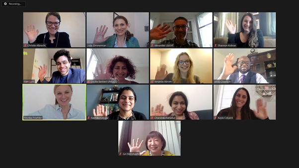 bankimoon_org's tweet photo. 🌟Feeling energized and inspired after today's Theory of Change workshop with the #Mission4point7 Secretariat!
🙏A HUGE 'thank you' to the fantastic @aobenson and Christie Albrecht of #Transformunity for expertly guiding our discussions.
🙌Looking forward to our next steps! https://t.co/WIBtcpTeEB