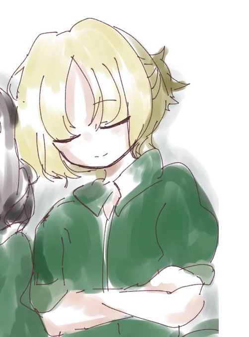 腕を組むのtwitterイラスト検索結果