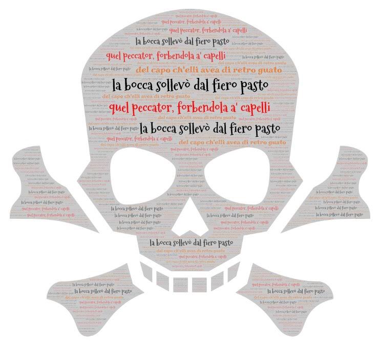 classe2m's tweet photo. Calligramma di SandroL e GioR #DanteSocial @MuseLIGURIA https://t.co/b1PSLjMsg0