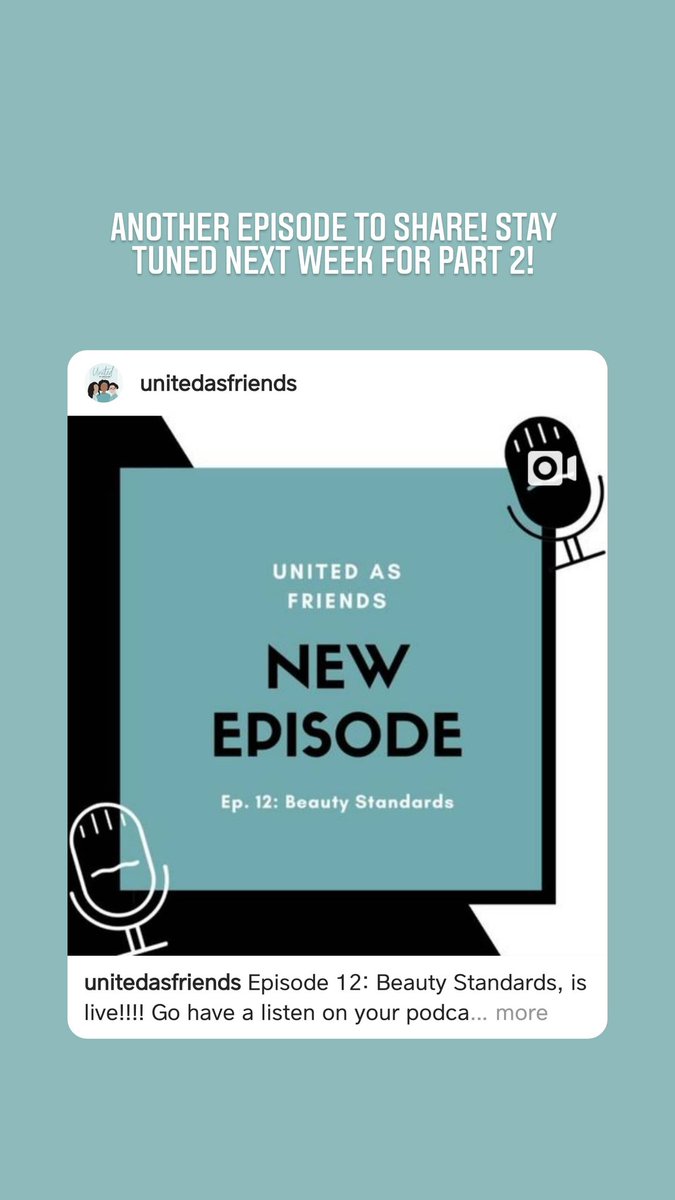 DailyJae's tweet photo. @UnitedAsFriends latest episode talks about cultural #beauty standards. So much to talk about that we had to split it into two episodes! https://t.co/n0GdKQa2bp