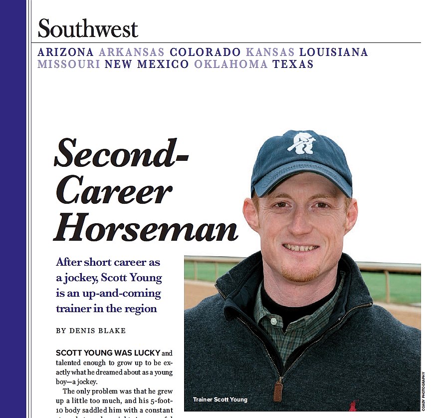 Southwest Regional: Second-Career Horseman bit.ly/3tI6MwD