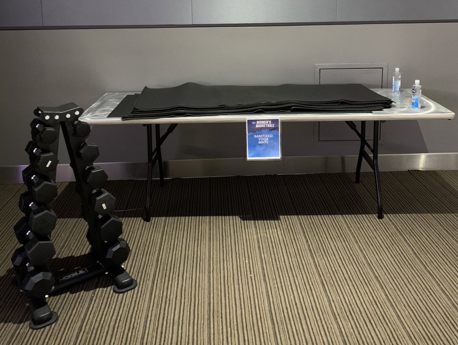 UConn freshman All-American Paige Bueckers said on an AP Twitter chat Thursday night. “It’s more of a principle thing. It’s not just a weight room that’s a problem. It’s the inequality of the weight rooms that’s the problem.