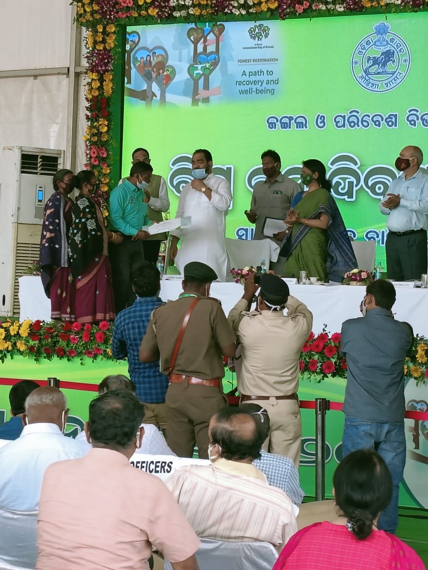 DBalliguda's tweet photo. On the eve of World Forestry Day, Balliguda Forest Division bagged CM award for "Forest Protection through Nature Tourism"., The award was received by our VSS Saringiripi, Daringabadi Ecotourism
Congratulations to all those who are directly and Indirectly involved in the process. https://t.co/sCCP1R1WFC