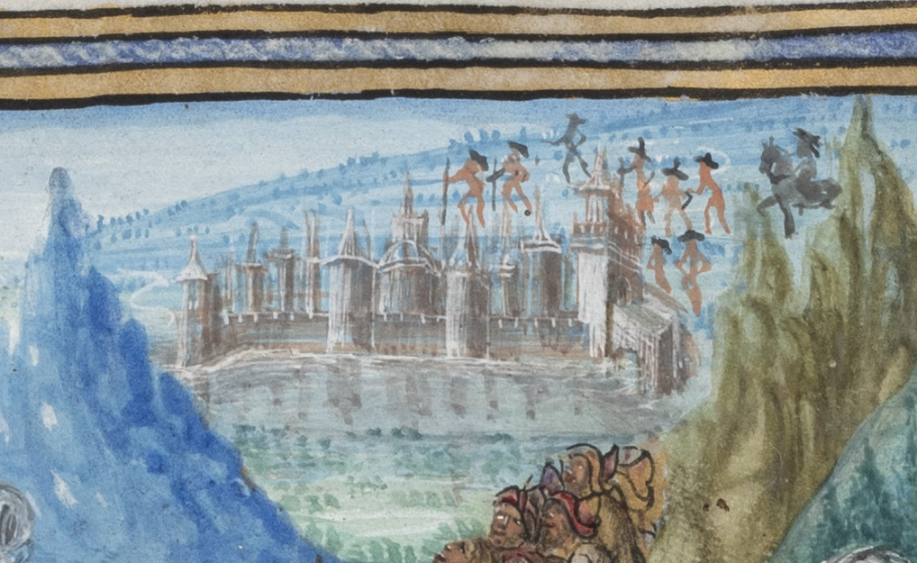 GardhamJulie's tweet photo. Now seen in more detail than the artist could ever have imagined - background figures from @UofGlasgowASC MS Gen1060 #DigitalWizardry #NakedFarming? https://t.co/94oRDx5zNY