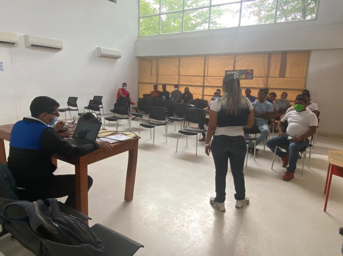 IndrechiO's tweet photo. Gracias a la gestión de nuestro ALCALDE @IvanCaamanoC y  a el @IndrechiO; el día de hoy más de 30 personas de manera gratuita se benefician de  la  cualificación brindada por la Comisión Arbitral de la liga de Arbitraje del magdalena. 
#Indrechialalcancedetodos https://t.co/EheUgMl2Bn