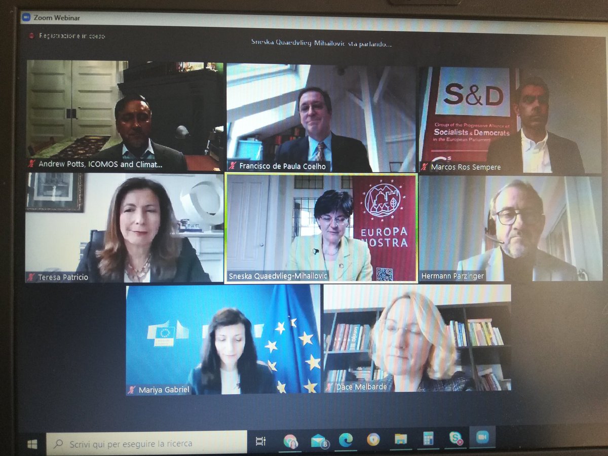 Finch_Interreg's tweet photo. @Finch_Interreg project is glad to be part of the 450 (and growing!) connected for the #launch event of European Cultural  #HeritageGreenPaper 🚀🚀🚀 https://t.co/YKmkXWcTE1