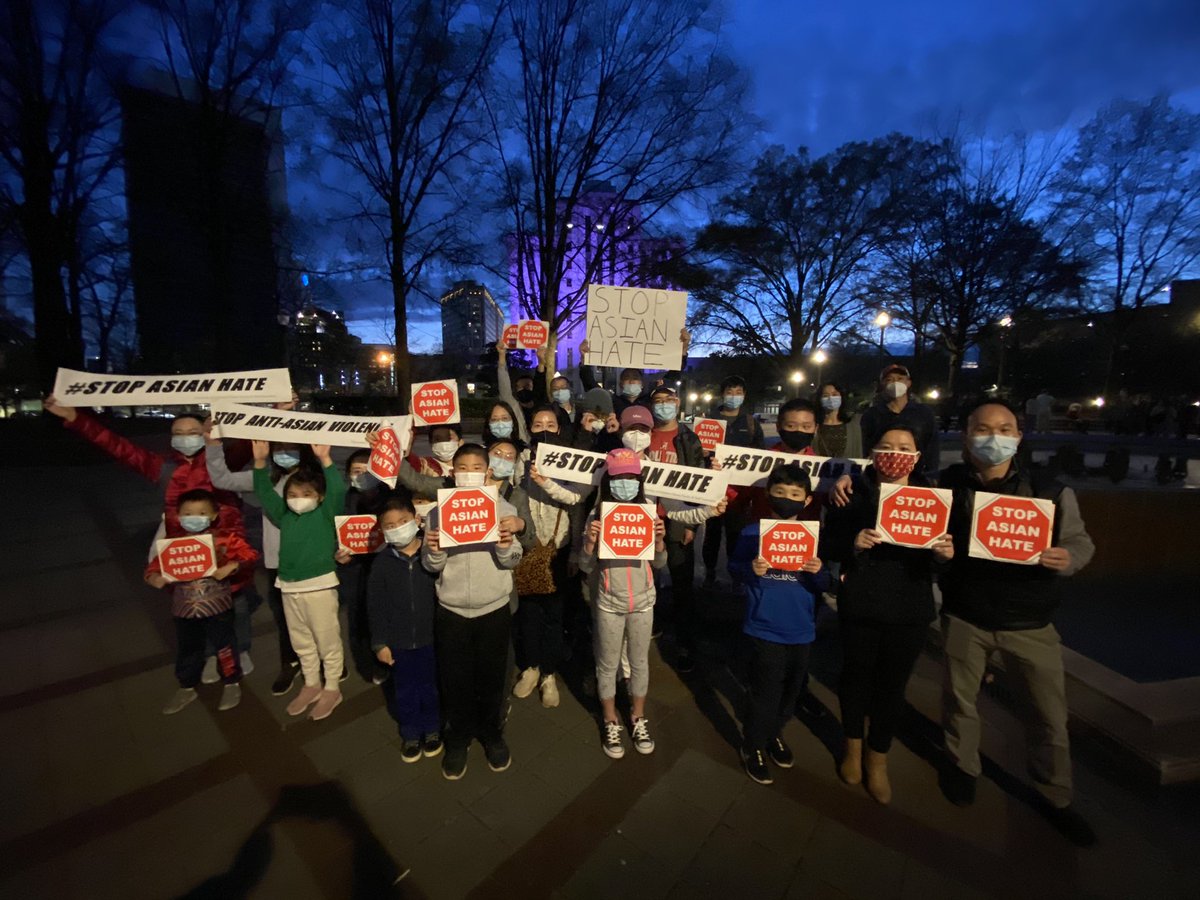 sunnynwho's tweet photo. . Our hearts are with the victims of the Atlanta shootings and their families as well other members of the community who are hurting. We stand in solidarity with you. #StopAAPIHate. https://t.co/uGVmLE8x3E